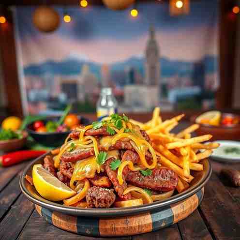 Santiago's Pride - Chilean Chorrillana Recipe